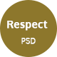 Respect - One Page Personal portfolio Templates