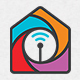 Wifi House Logo Template