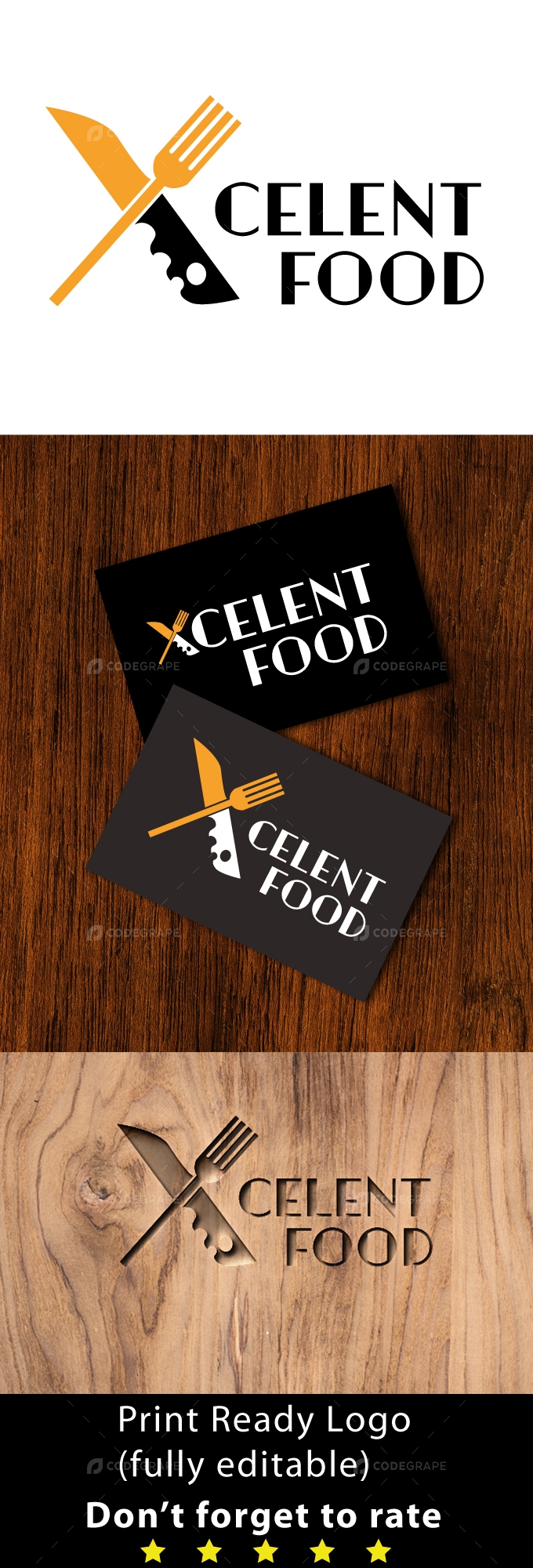 Xcelent Food Logo