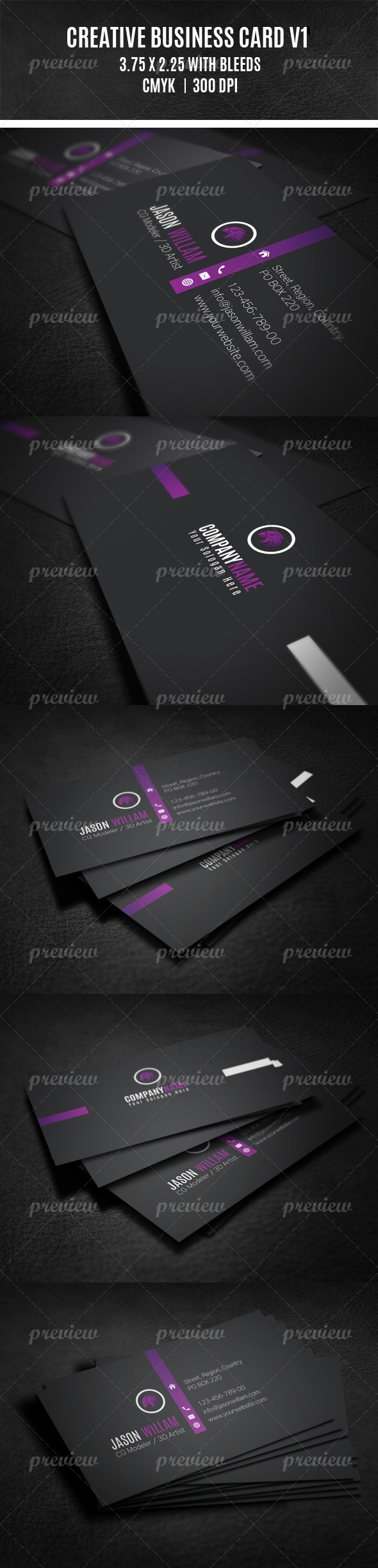 Creative Business Card V1