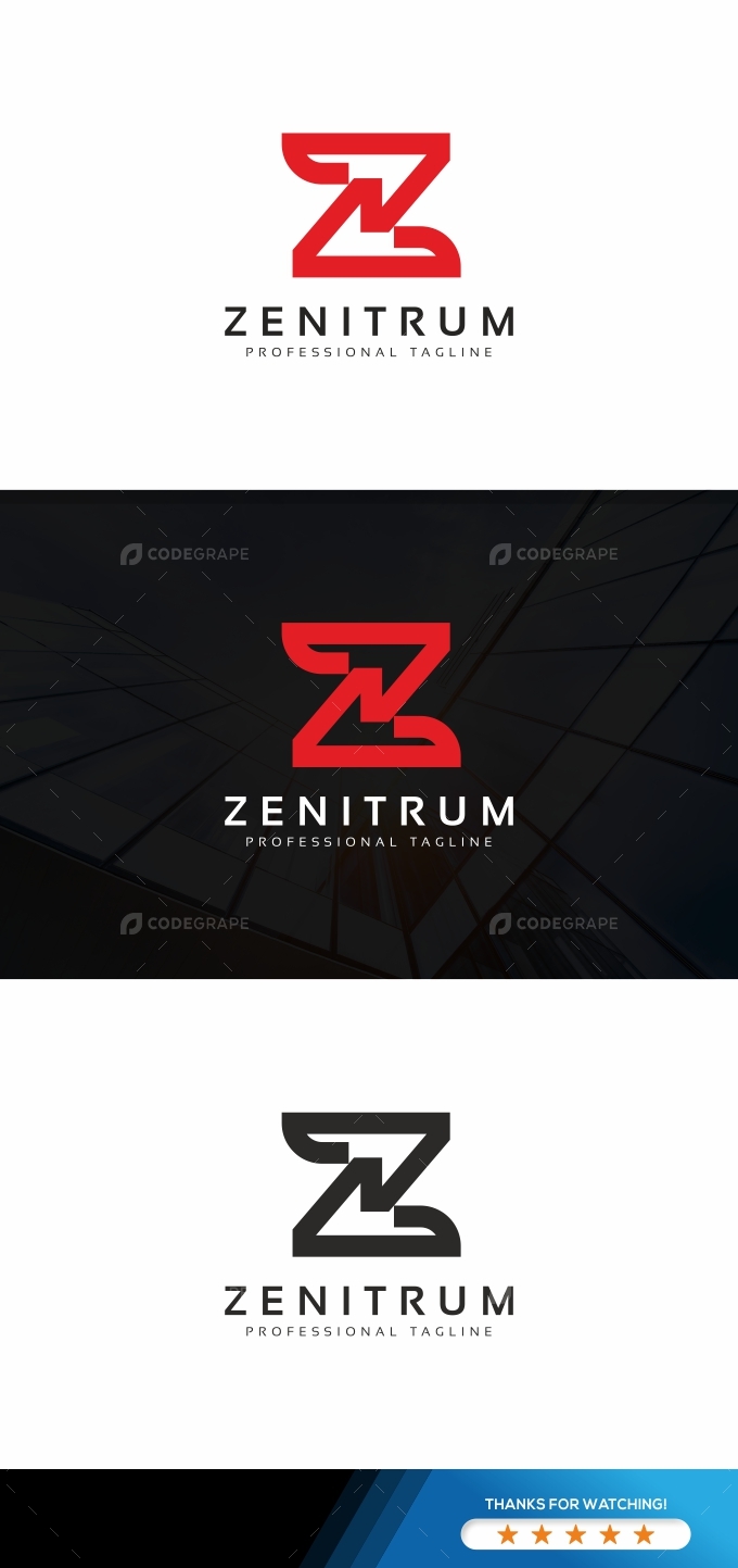 Zenitrum Z Letter Logo