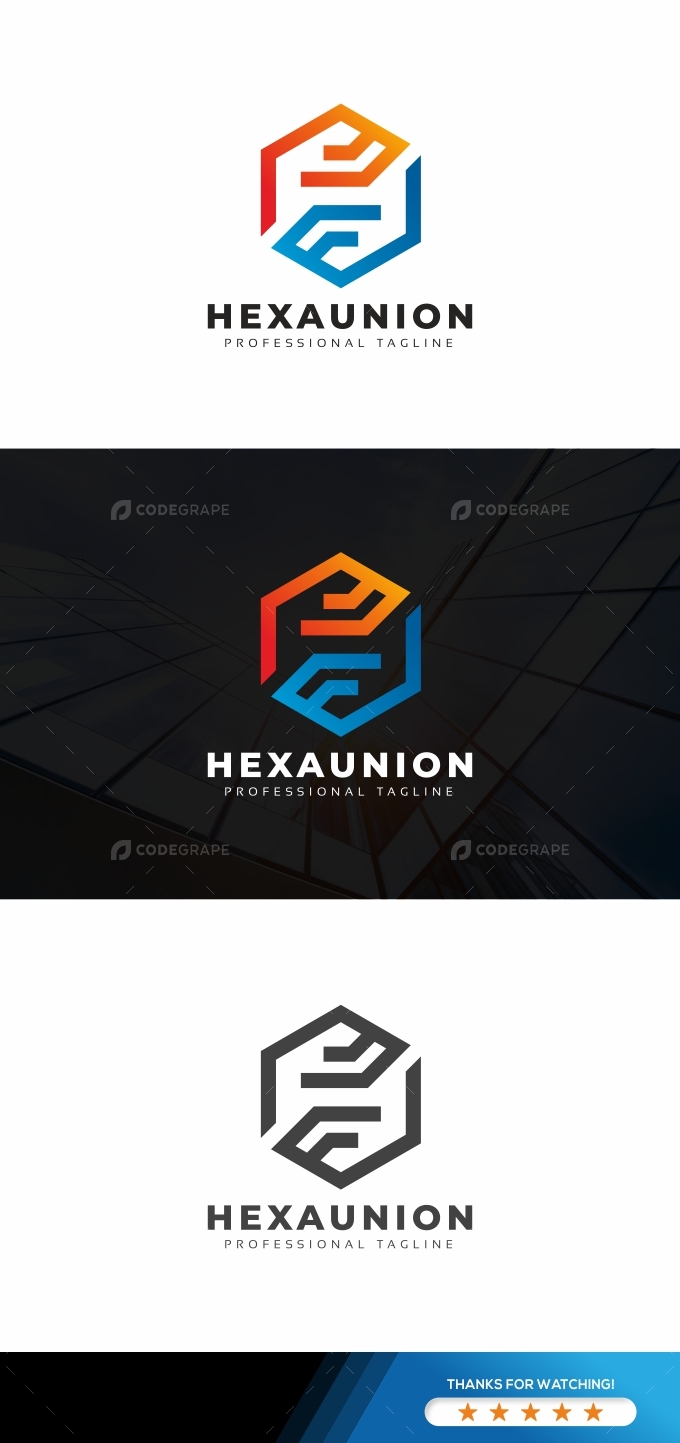 Hexagon Connect Logo