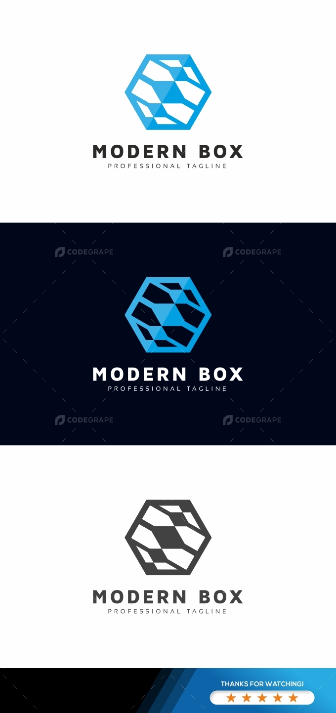 Modern Box Logo
