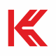 K Letter Wings Logo