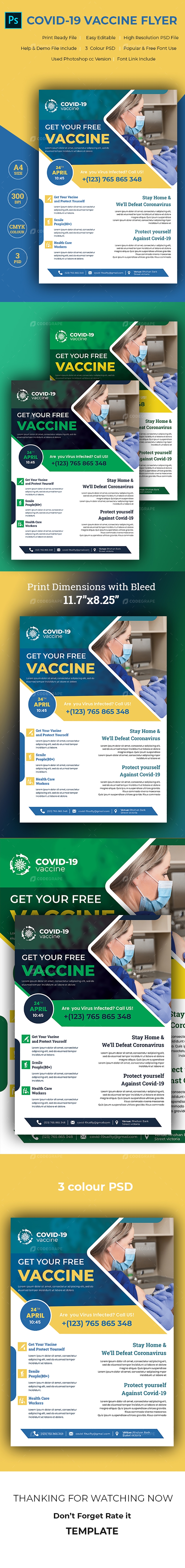 Covid-19 Vaccine Flyer