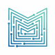 Monatrix M Letter Technology Logo