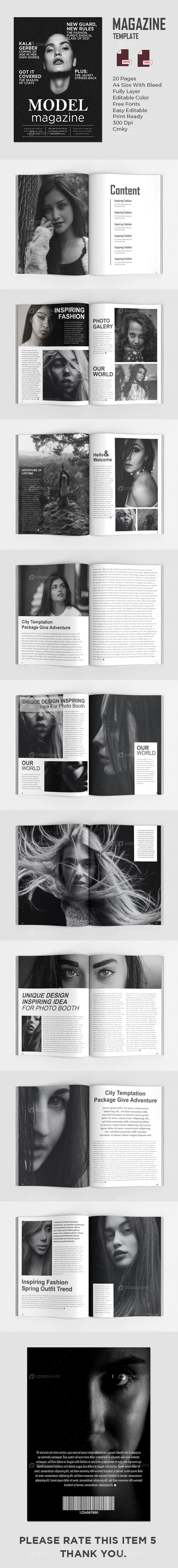 Modeling Magazines