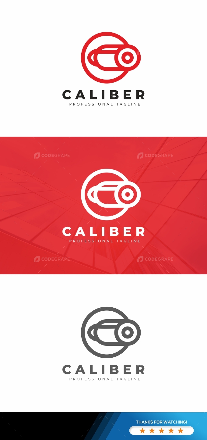 Caliber C Letter Logo
