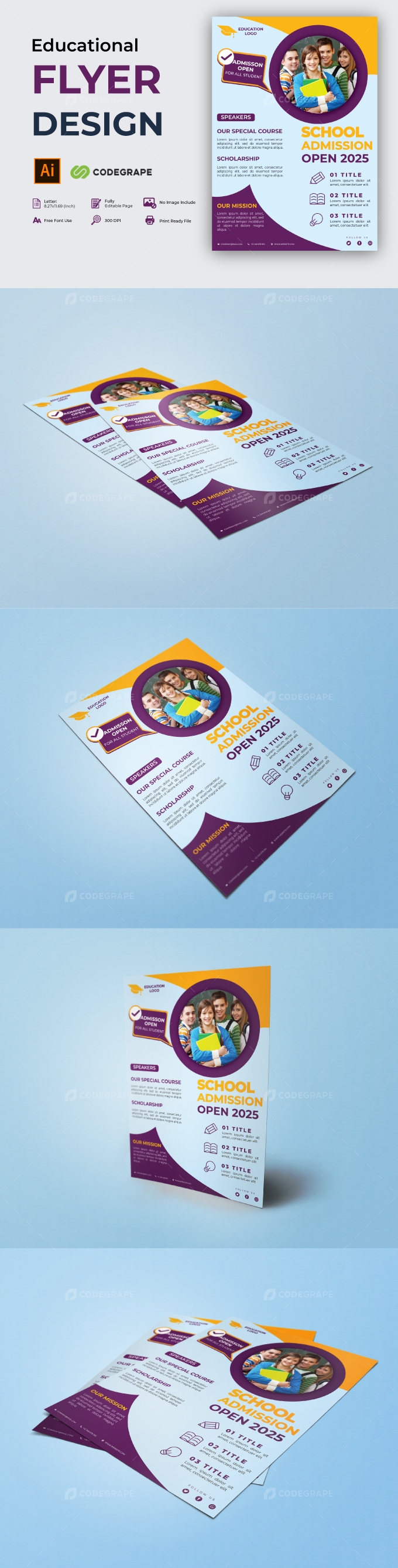 Educational Flyer Template