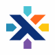 Xromatrix X Letter Logo
