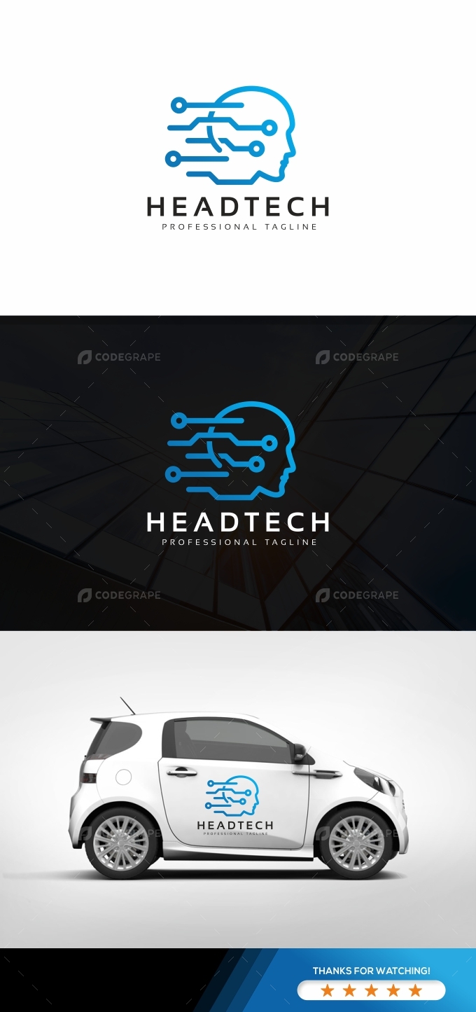 Head Tech Digital Logo