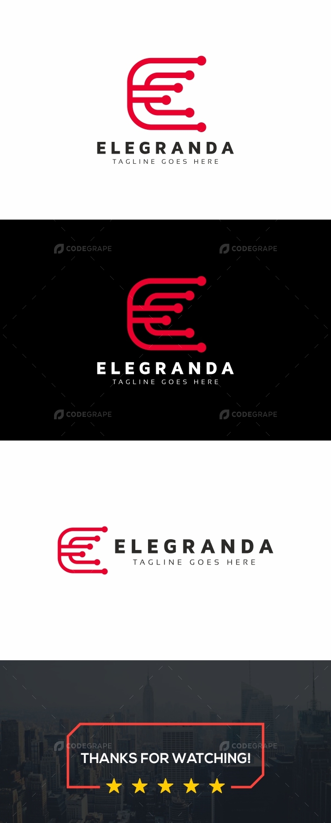 E Letter Technology Logo