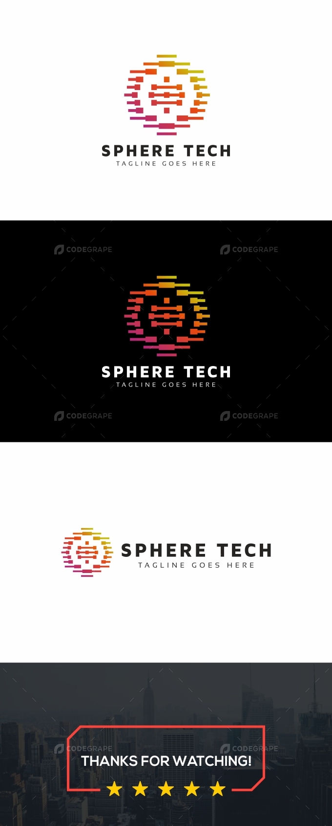 Sphere Tech Modern Logo