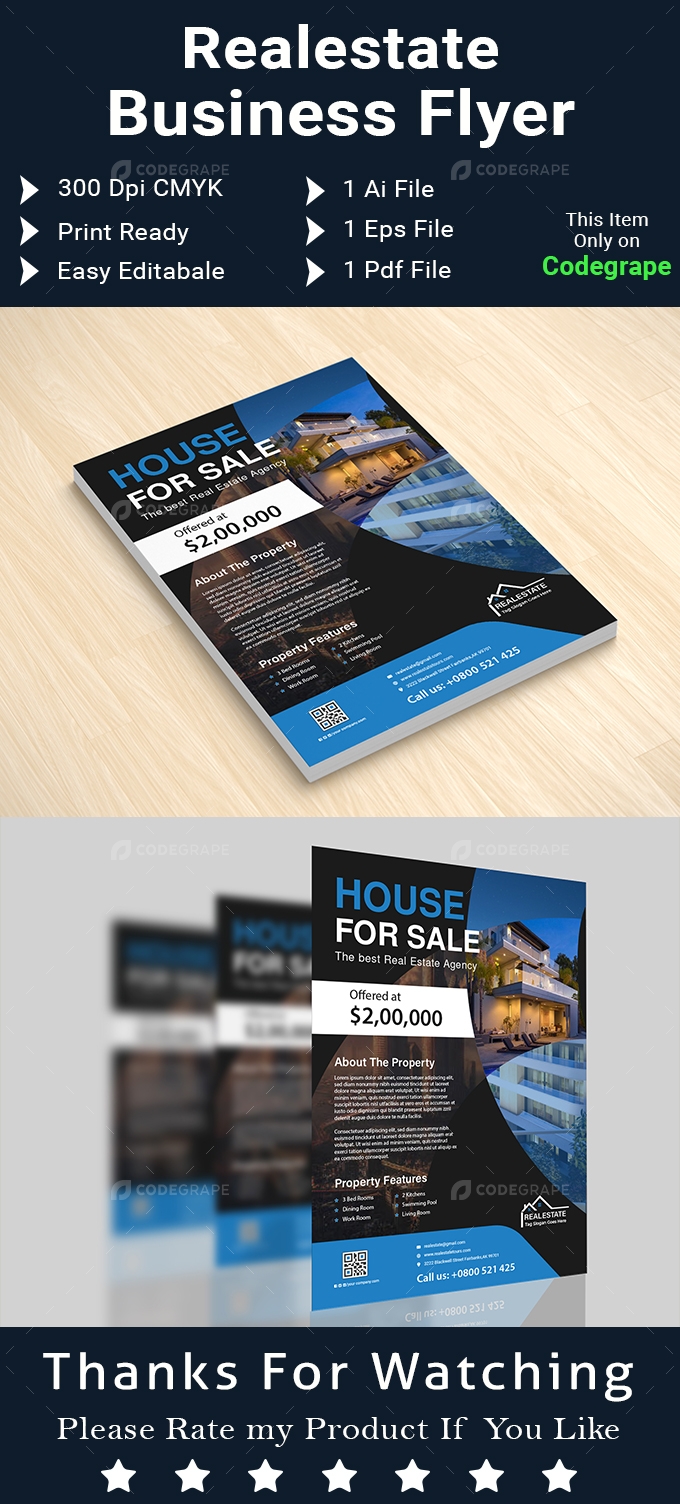 Realestate Business Flyer