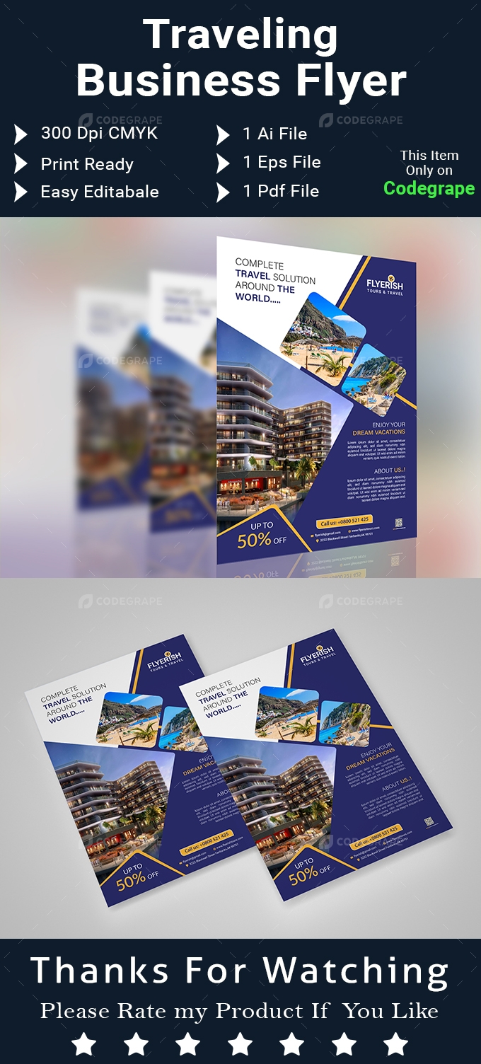 Traveling Business Flyer