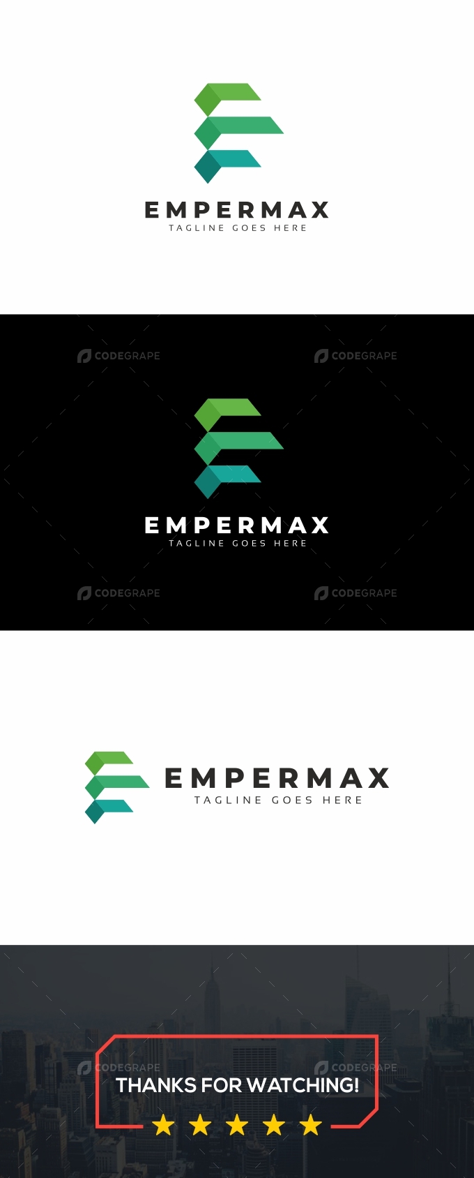 Empermax E Letter Logo