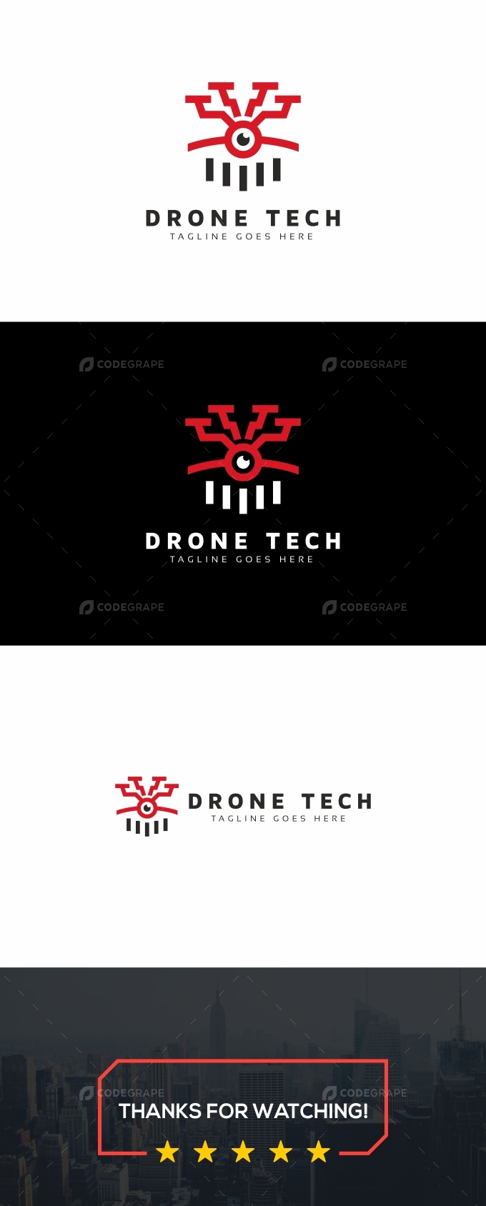 Drone Tech Vision Logo