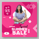 Hot Summer Sale Ads Banner Template