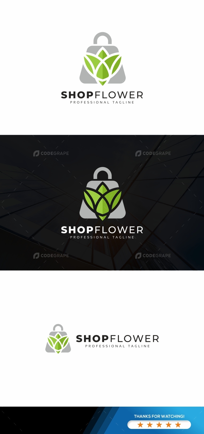 Shop Flower Logo
