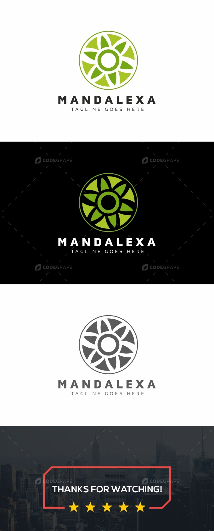 Mandala Circle Logo
