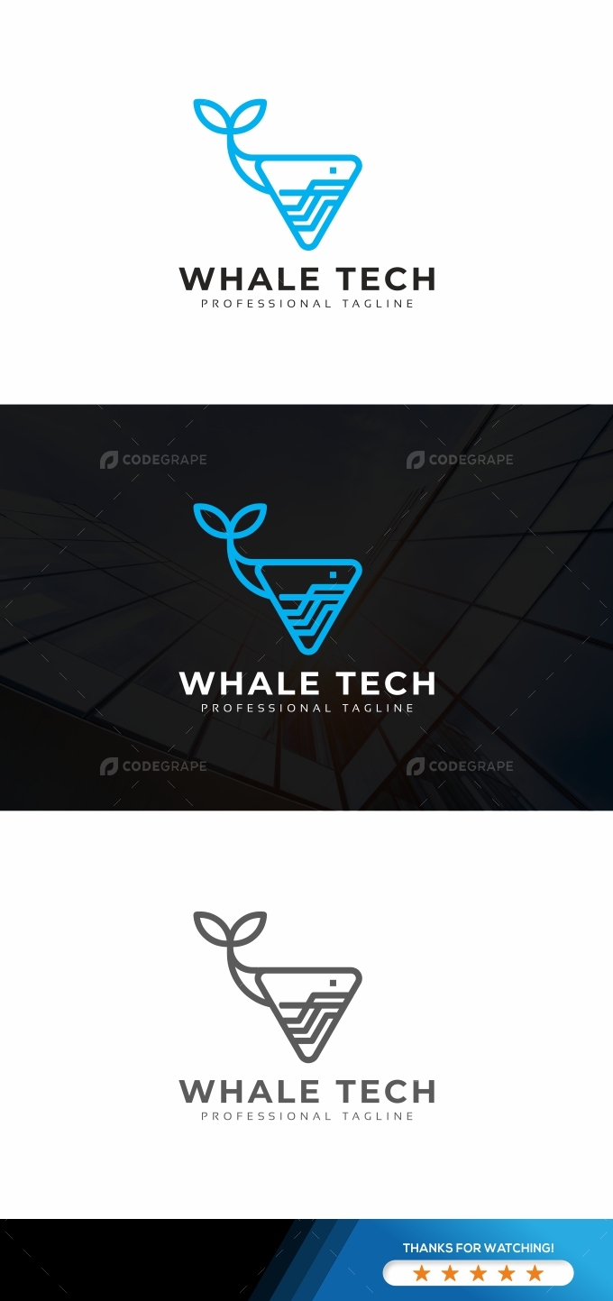 Whale Tech Sea Logo