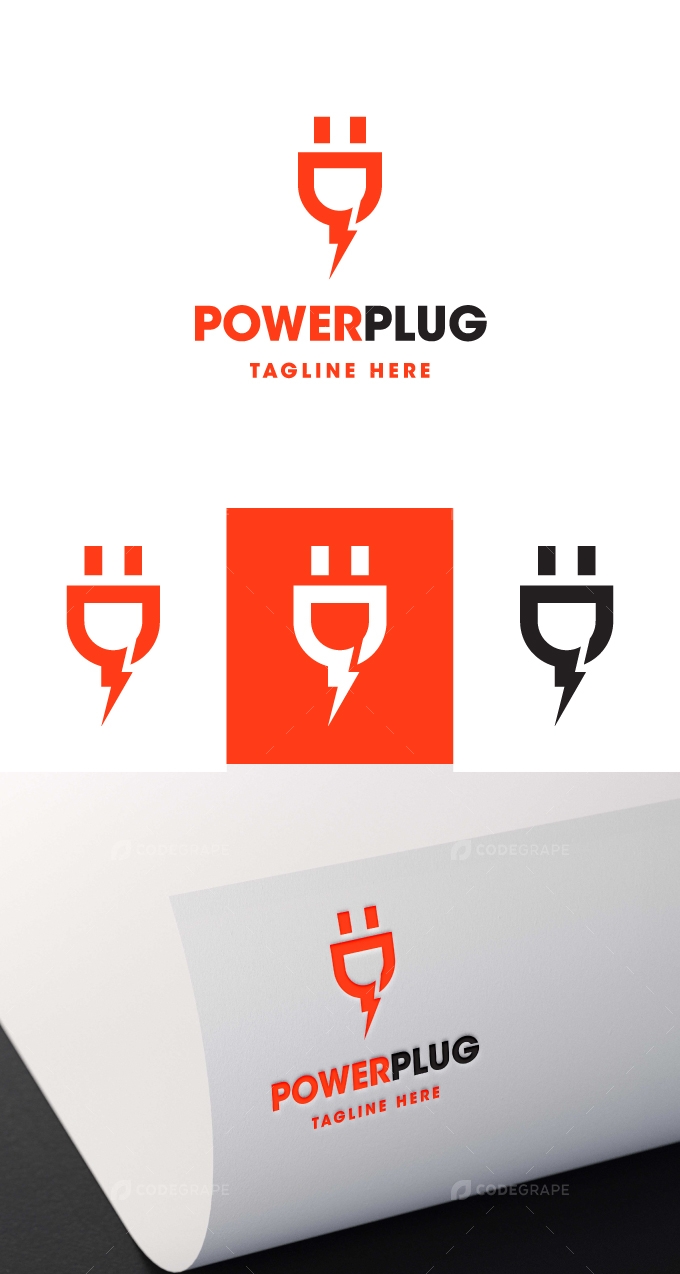 Electric Plug Logo