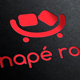 Canapé Rouge Logo Template
