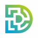 Datatronex D Letter Logo
