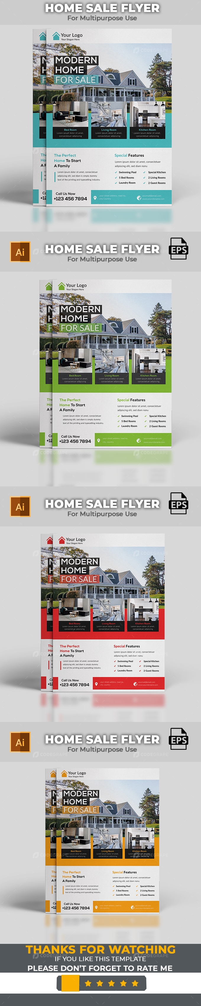 Home Sale Flyer