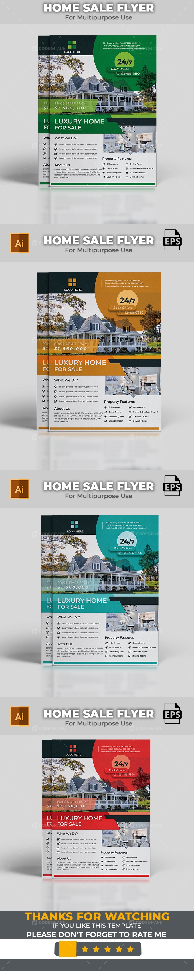 Home Sale Flyer