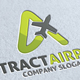 Abstract Air Plane Logo