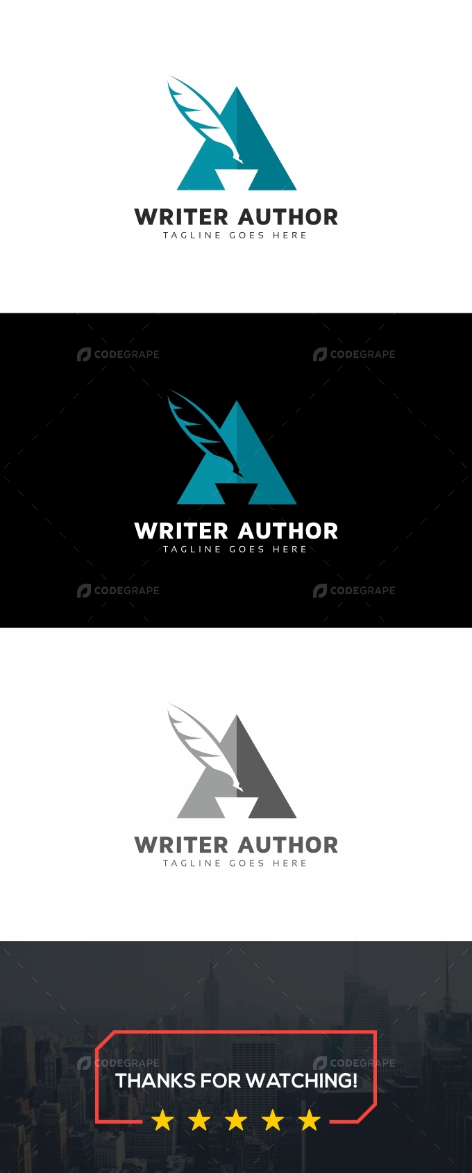 Writer Author Logo
