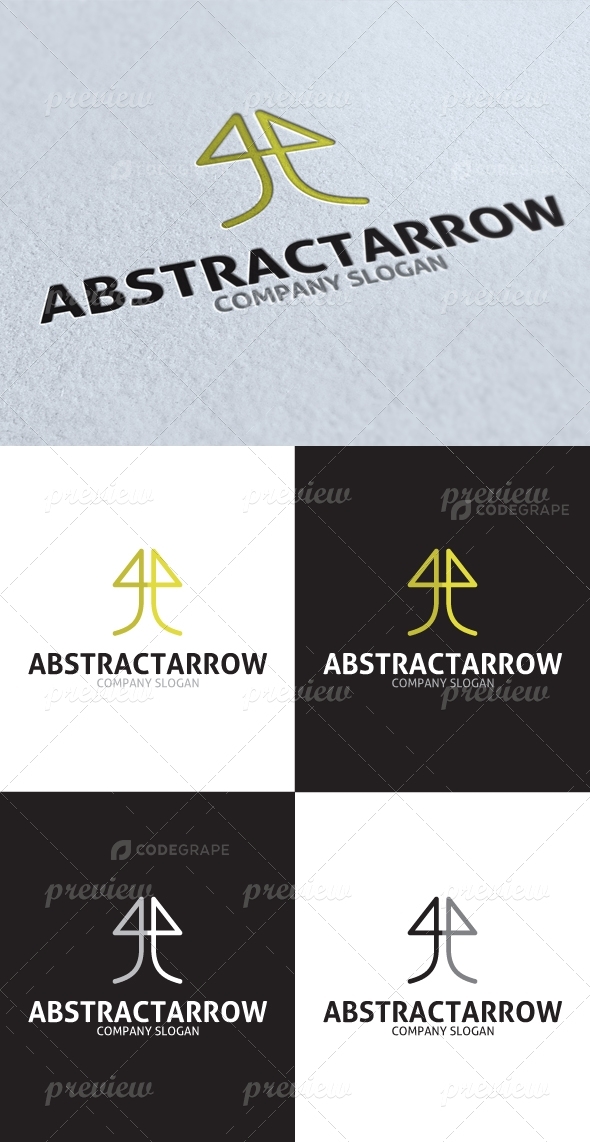 Abstract Arrow Logo