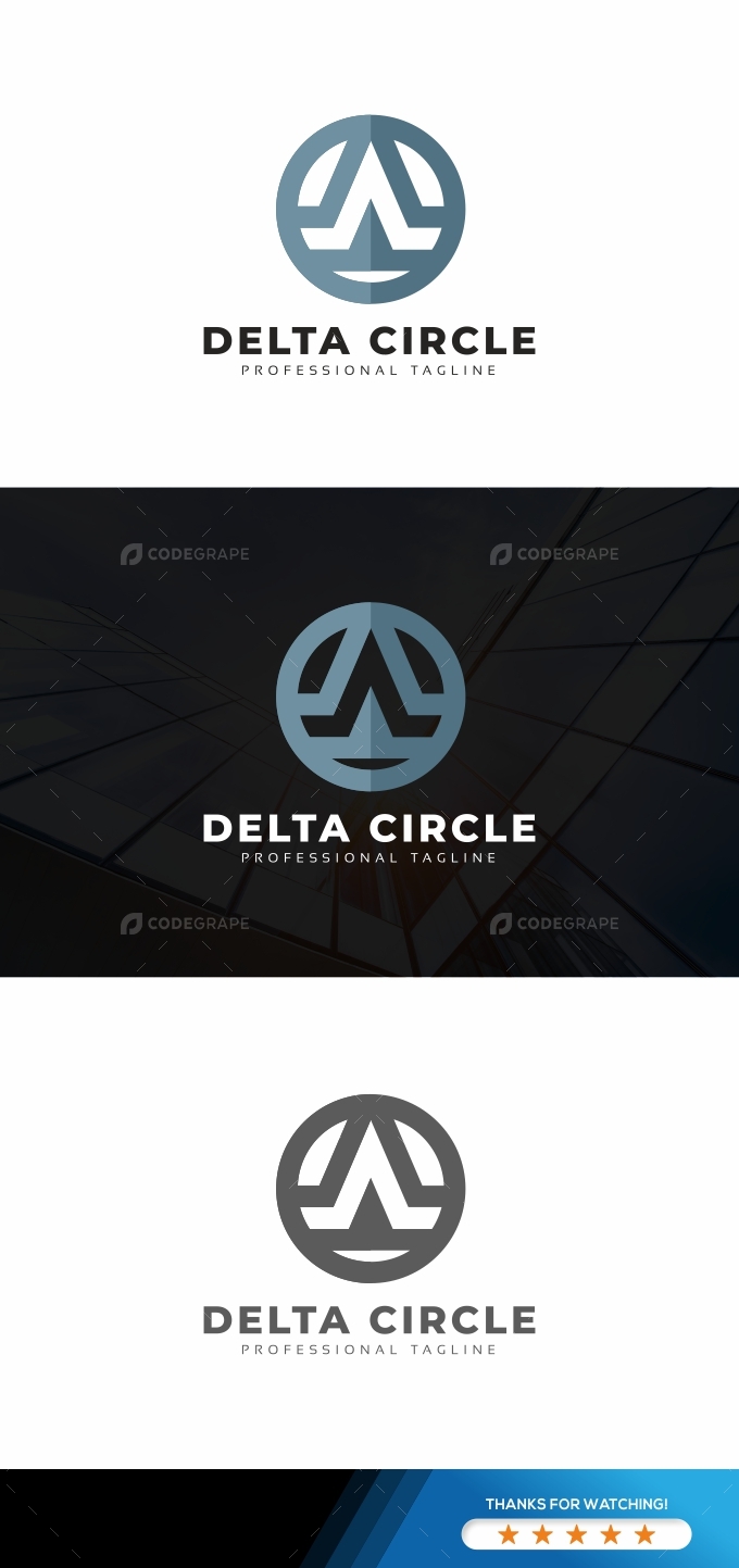 Delta Circle Logo