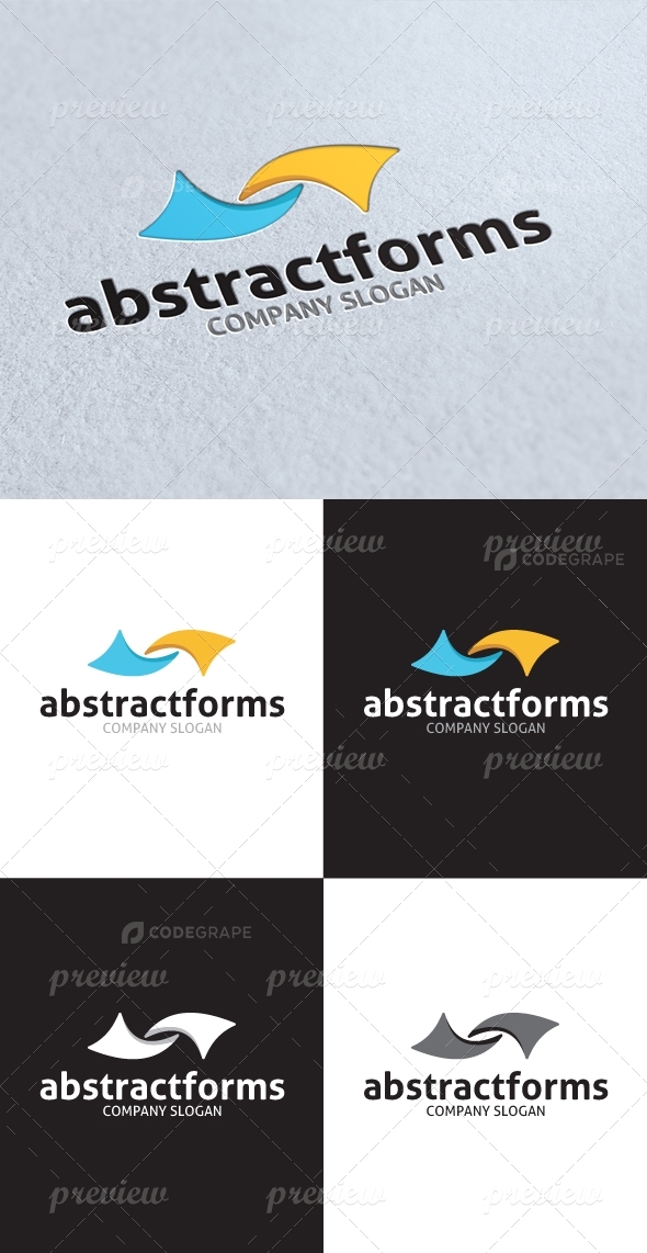 Abstract Forms Logo