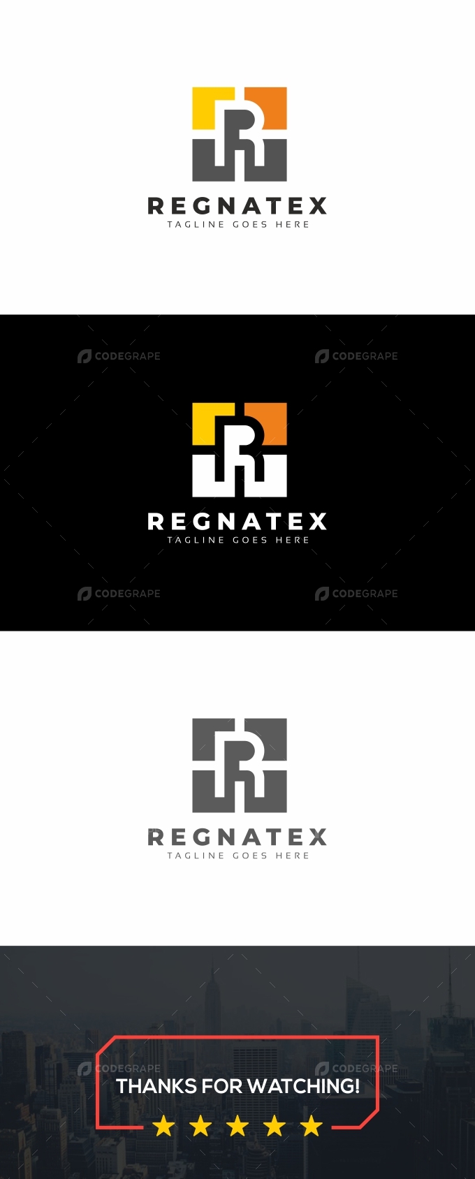 Regnatex R Letter Logo