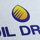 Oil Drop Logo Template