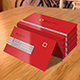 Red Stylish Business Card