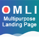 Omli - Multipurpose Landing Page