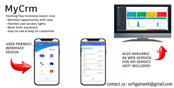 MyCRM - Simple CRM Mobile Android Application