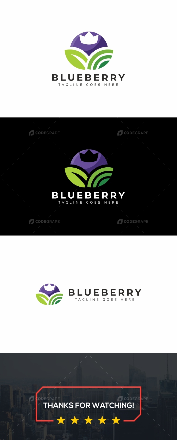 Blueberry Agro Logo