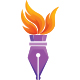 Fire Pen Logo Template