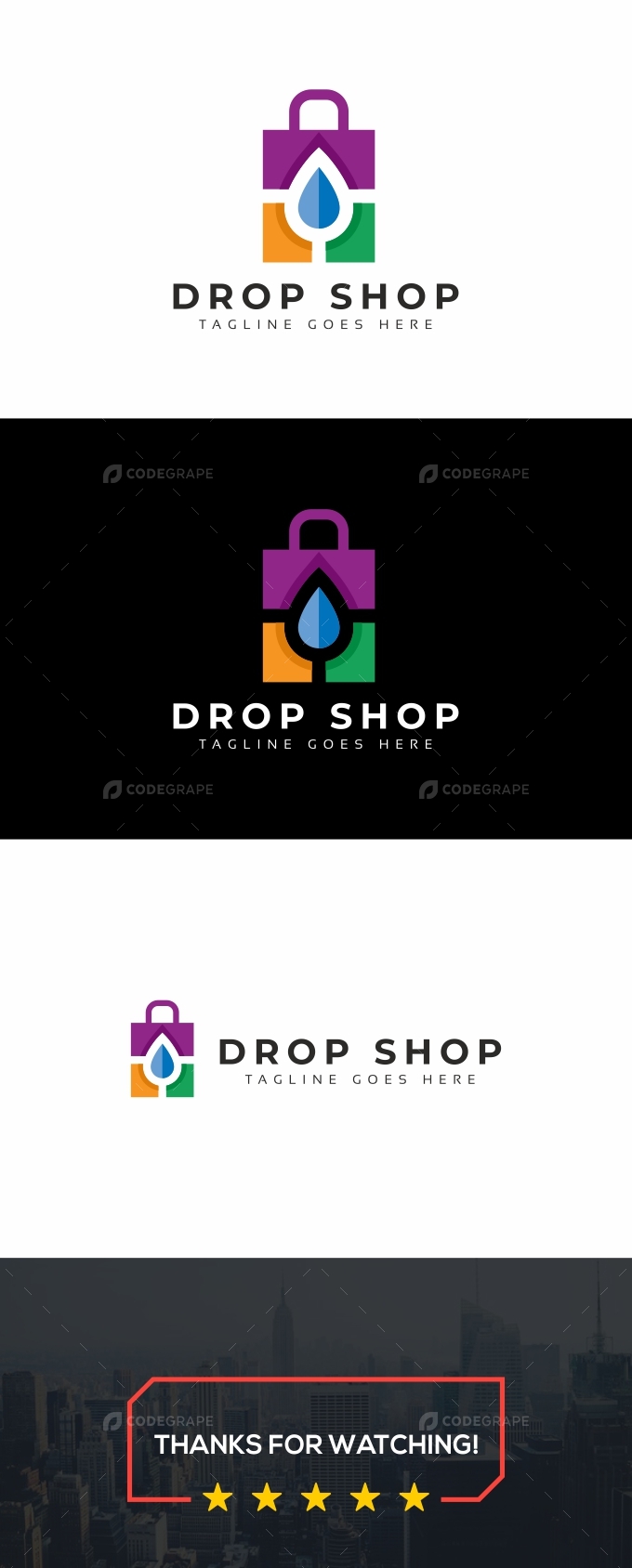 Drop Shop Nature Logo