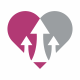 Heart Arrows Logo