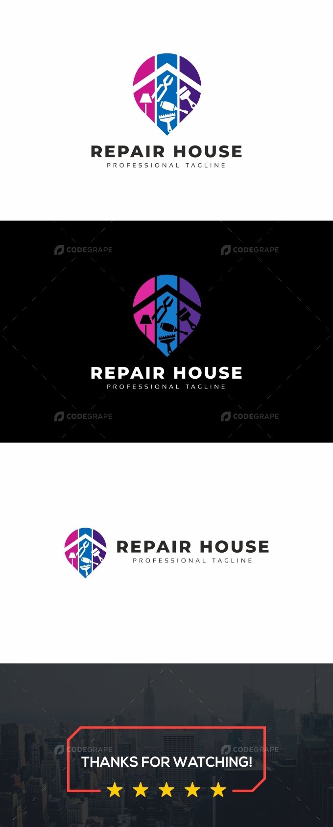 Repair House Point Logo
