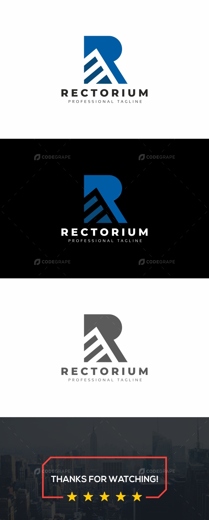 R Letter Finance Logo