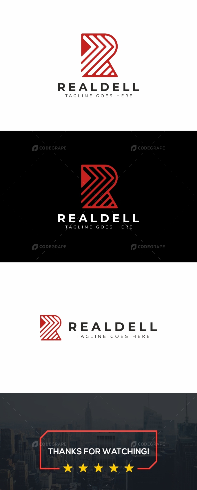 R Letter Red Logo