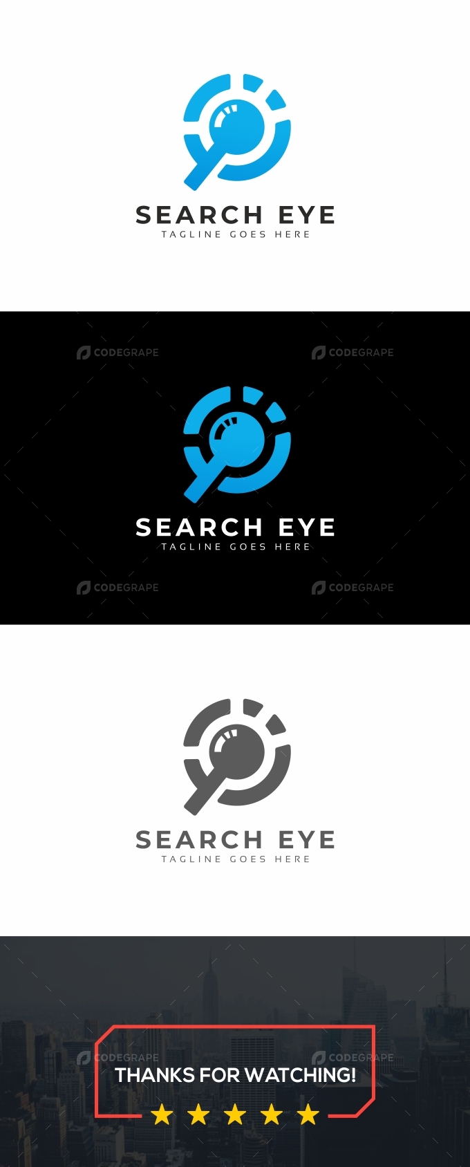 Search Eye Blue Logo