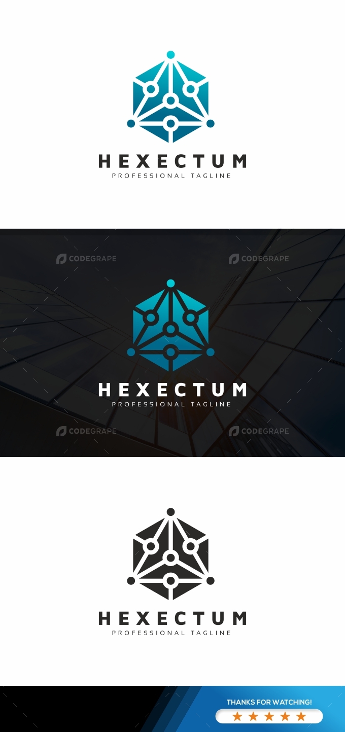 Hexagon Molecular Lab Logo