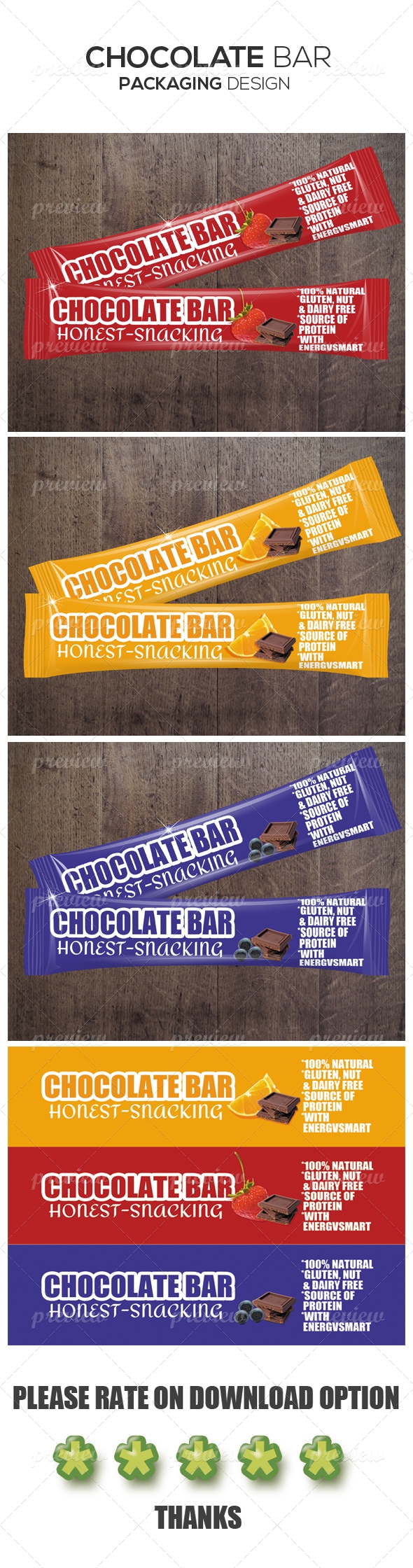 Chocolate Bar Packaging Design